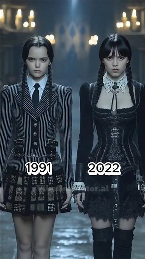 Wednesday Characters Then and Now – Wednesday, Morticia, Thing, Gomez & More! #Wednesday #Addams