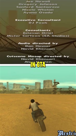 How Long You Actually Wait in GTA Credits? #gta #gtasanandreas #shorts