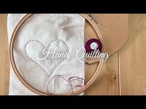 Hand Quilting | If You Can Do Running Stitch You Can Definitely Do This!