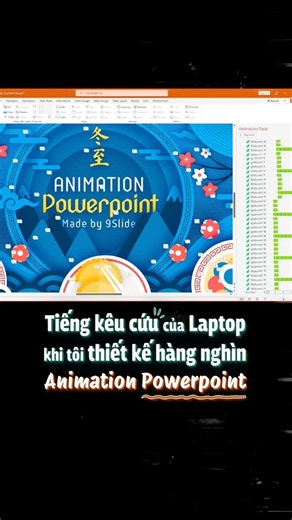 You DON'T need a high-end laptop to design stunning #PowerPoint animations like this