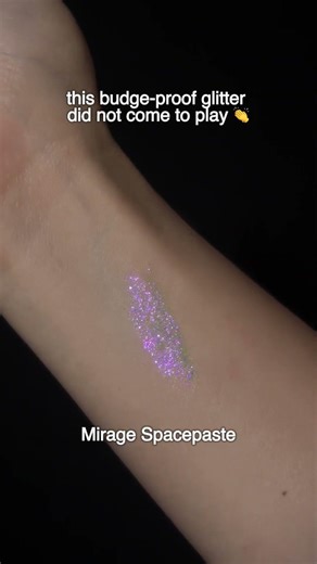 Budge-Proof Glitter in Action