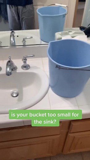 Efficient Bucket Filling Using a Sink: Easy Life Hack