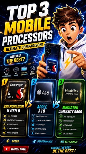 Which Mobile Processor is BEST? 🤯