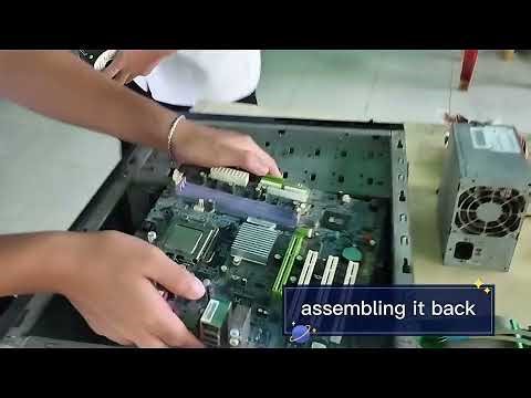 disassembling and assembling a system unit