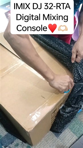 Unboxing IMIX DJ 32 RTA Portable Digital Mixing Console, 32 Channel/Multitrack Recording, our first Digi Console🫶🏼♥️🎤🎸🎺🎷🎷🎷🎹 | Gil Alonzo Payat