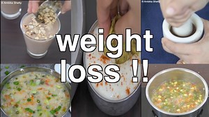 5 recipes that help in weight loss | oats recipes | ragi recipes | barley soup | jowar ambali | Ambika Shetty's Kitchen