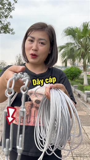 Dây Cáp Bọc Nhựa Phơi Quần Áo & Cố Định Chuồng Trại