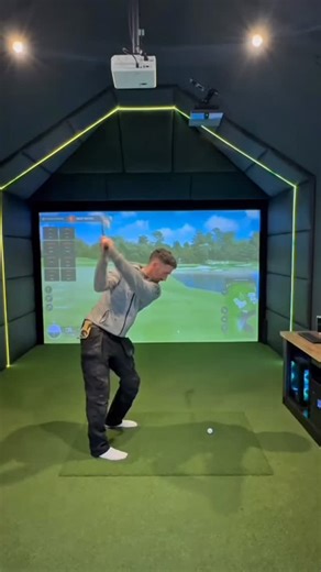 yardbox on Instagram: "Your dream golf & cinema room, built from scratch 🎬🏌️‍♂️✨ This complete turnkey simulator setup was designed & fitted by the Yardbox team in collaboration with @golfsimrooms — featuring a dual-purpose space that transforms from world-class golf sim to full cinema experience, with secondary screen and surround sound. 👉 Love golf and great design? Follow @yard_box for more incredible simulator builds, cinema rooms & home transformations. @tekdenuk #Ya