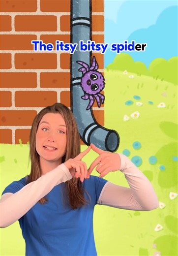 Itsy Bitsy Spider is one of my favourite nursery rhymes 🥰 The kids were always confused about how to make the first move 🤣 #nurseryrhymes #children #englishteacher #itsybitsyspider