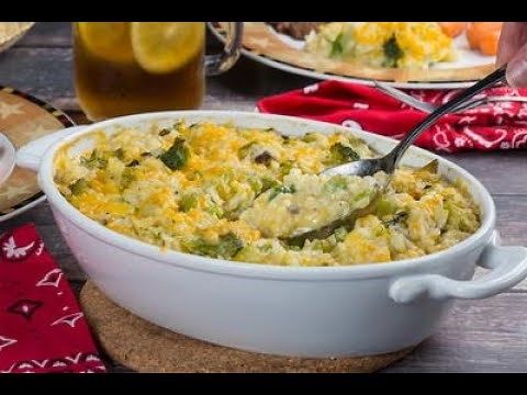Texas Broccoli and Rice Casserole