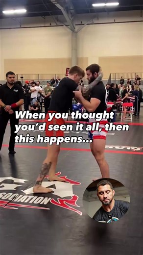 When you thought you had seen it all, then this happens! It might look ridiculous at first, but the baseball bat or scissor choke is surprisingly effective. Grab the grip, let them pass the guard, fall right into it, and lock it in. Give it a try on the mats! #BJJ #JiuJitsu #MartialArts