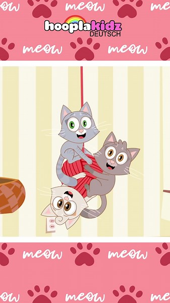 Sweet Little Kittens Eating Yummy Cake! 🥧#shorts #nurseryrhymes #kidssong #hooplakidz