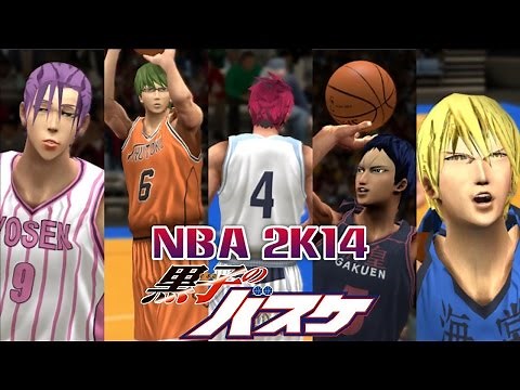 Kuroko no Basket NBA 2K14 mod - Full Gameplay