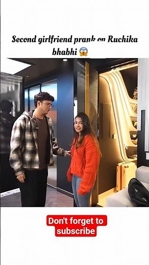 second girlfriend prank🤡 ‪@triggeredinsaan‬ #ruchikarathore #viralvideos #vlog #ytshorts