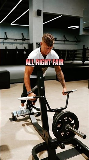 Aw cool…. New machine😂How to do the back row machine properly!✅