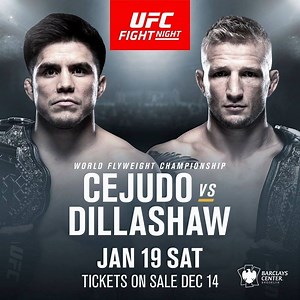 UFC News: Ticket pre-sales go live for UFC Fight Night 143 at Brooklyn, New York