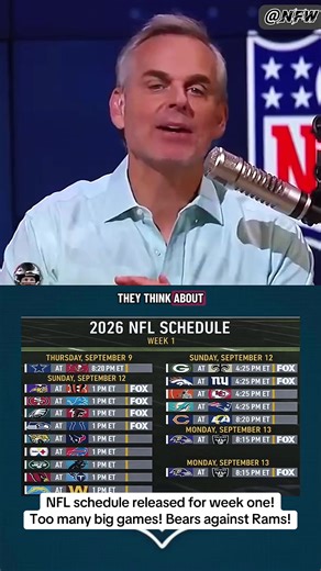 No way!!#NFL #Schedule | schedule release nfl