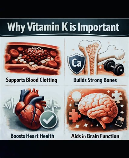Why Vitamin K is important to our #healthiswealth #vitamins health! | Natural Home Remedies and Healthy Living