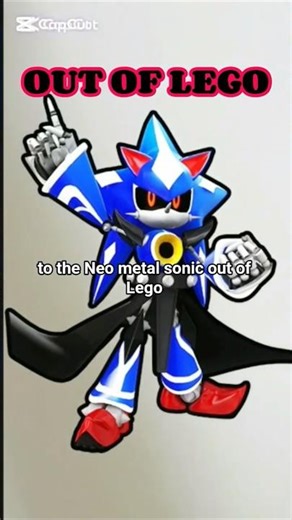 Building "Neo Metal Sonic" OUT OF LEGO PT1
