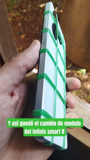 Así quedó el infinix smart 8 #smartphone #infinix #módulos