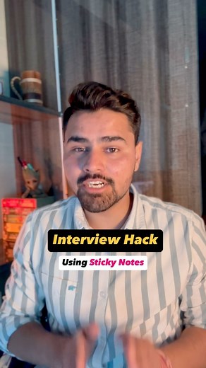 Work Whisper | Get Jobs Faster on Instagram: "Save this Interview Hack for your next interview. Using sticky notes to writer the points which would help you remember the things you should cover during your interview Shortcut for mac: command + option + T For windows you need to do it manually as shown in the reel Follow @work_whisper for more such tips and share with your friends #jobseekers #interview #interviewhacks #interviewtips #interviewskills #careers #careergoals #careeradvice"