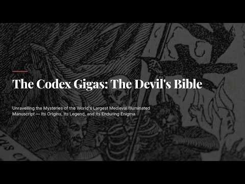 The Codex Gigas: The Devil's Bible