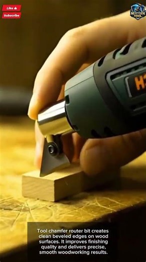 Professional Tool Chamfer Router Bit Wood Precision#tool