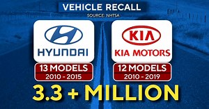 Kia, Hyundai recall 3.3 million vehicles over fire risk