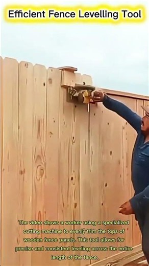 Efficient Fence Levelling Tool