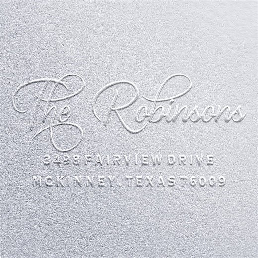 Custom Address Embosser Stamp – Personalized Return Address Embosser for Envelopes, Wedding Invitation Seal, Housewarming Gift Mail Embosser - Etsy