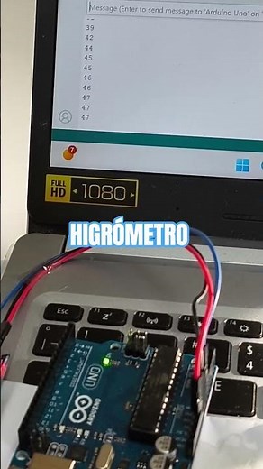 EXPERIMENTO DE HIGRÓMETRO CON ARDUINO #arduino