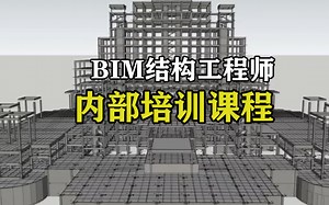 BIM（Revit）结构工程师零基础入门到精通教程 Revit结构建模教程全套