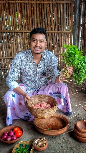 Jena Babu | #jenababu 🥶 ଶୀତ ଦିନ କଥା 🌿🤤 ଧଣିଆ ପତ୍ର ବଟା ମାଂସ କଷା || Delicious Coriander Chicken Recipe || Jena Babu | Instagram