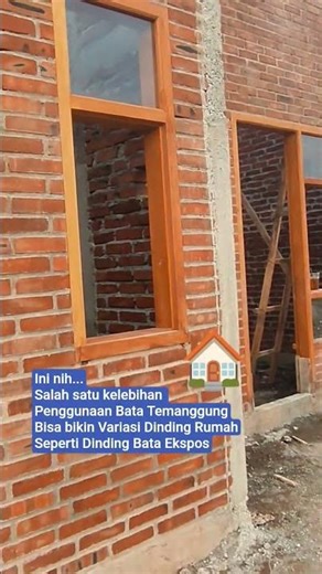 Kalau Pakai Bata ini, Dinding Rumahmu jadi terlihat lebih estetik #batatemanggung