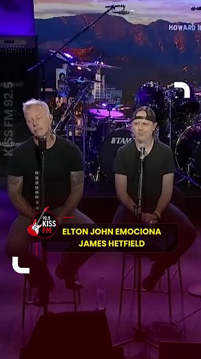 Elton John Praising Metallica's 'Nothing Else Matters' with Emotional James Hetfield Reaction