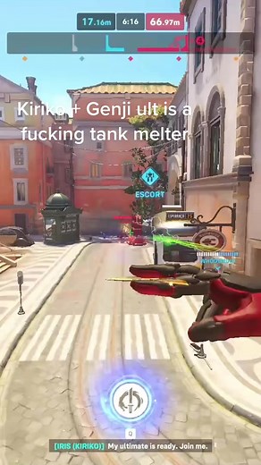 Actual tank melter #genji #overwatch #overwatch2 #genjiblade #fyp #fypシ