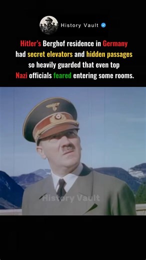 Adolf Hitler’s Hidden Berghof: The Secret Passages of His WWII Retreat #shorts