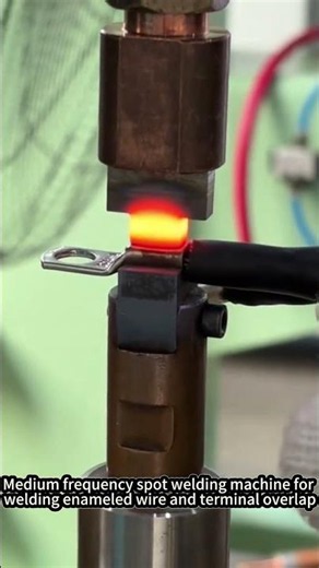 MFDC Spot Welding Machine for Enameled Wire and Terminal Overlap Welding