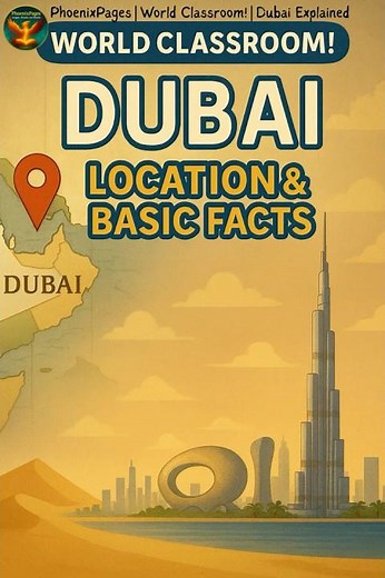 Dubai Explained: Location & Basic facts