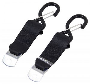 S-Hook Adapters for CargoBuckle Retractable, Ratcheting Tie-Down Straps - 833 lbs - Qty 2 CargoBuckl