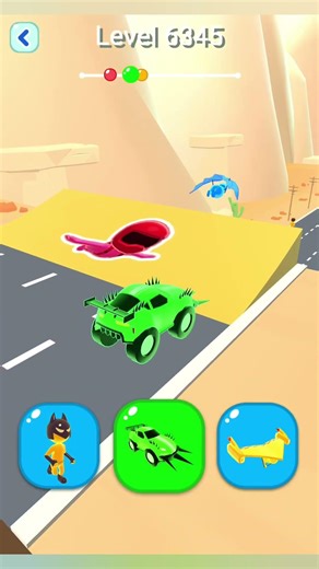 🔥 Shape - Shifting & Transform The Character 👀 Level - 6345 #shapeshifting #gameplay #shorts #viral