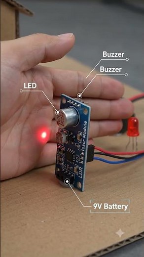 Laser Security System Working Explained | How It Detects Intruders? |#shortvideo #testinelectronics