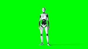 Futuristic Humanoid Female Robot Dancing Realistic Stock Footage Video (100% Royalty-free) 33127369 | Shutterstock