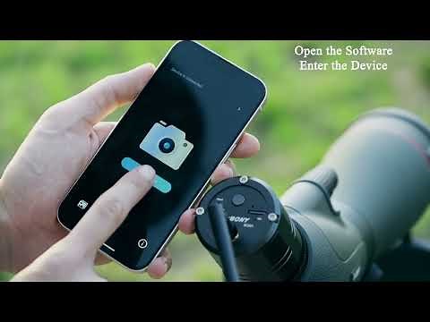 SVBONY SC001 WIFI CAMERA How to use WIFI Spotting Scope Camera?