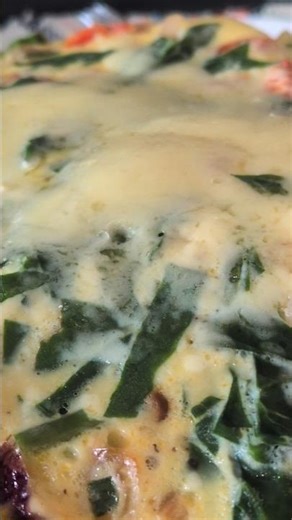 Spinach Omelette #food #shorts #ghanamostbeautiful