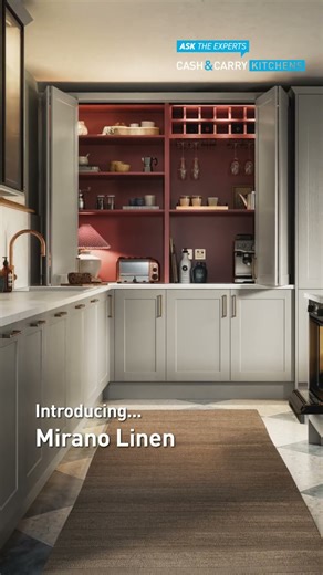 Inside the New Mirano Linen Kitchen