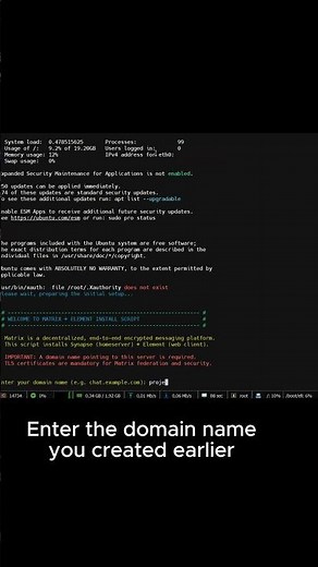 How to Host Your Own Matrix Server (Element) on a VPS ⚡