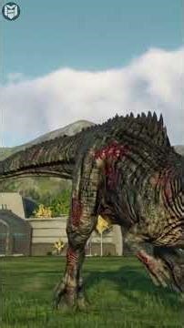 Who is the Real King? T-Rex vs Giganotosaurus #jwe2 #jurassicworldevolution2