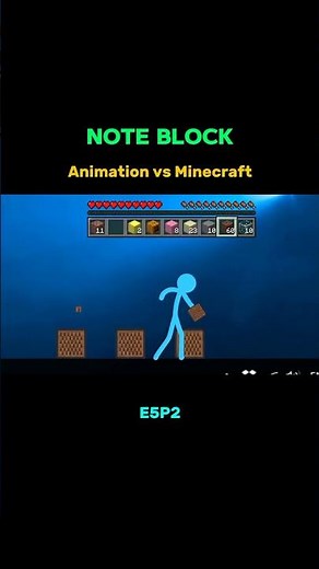 Note Block E5P2 | Animation vs Minecraft | #minecraft #animation @alanbecker⁩