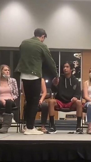 He didn't think hypnosis was real so I proved him wrong 👀 #shorts
